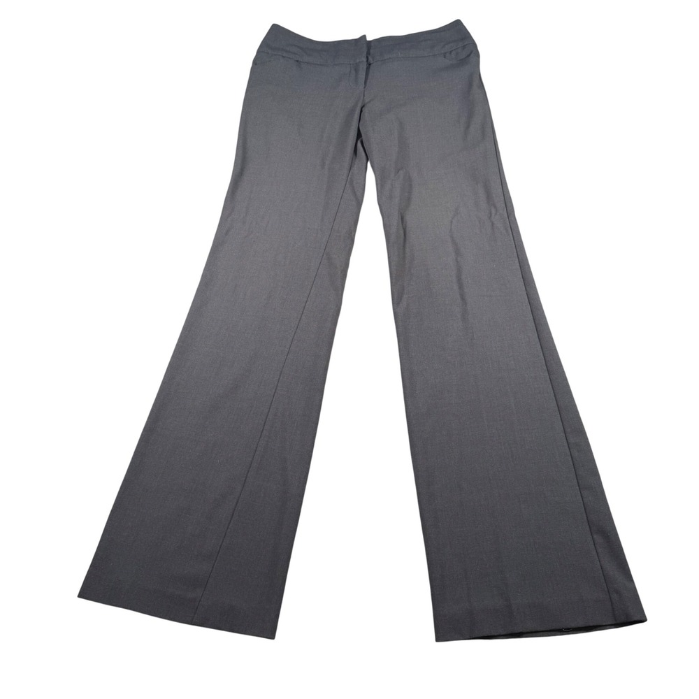 Memoir Wilshire Dress Pants Womens 5 Long Gray Bootcut Stretch Office Trousers